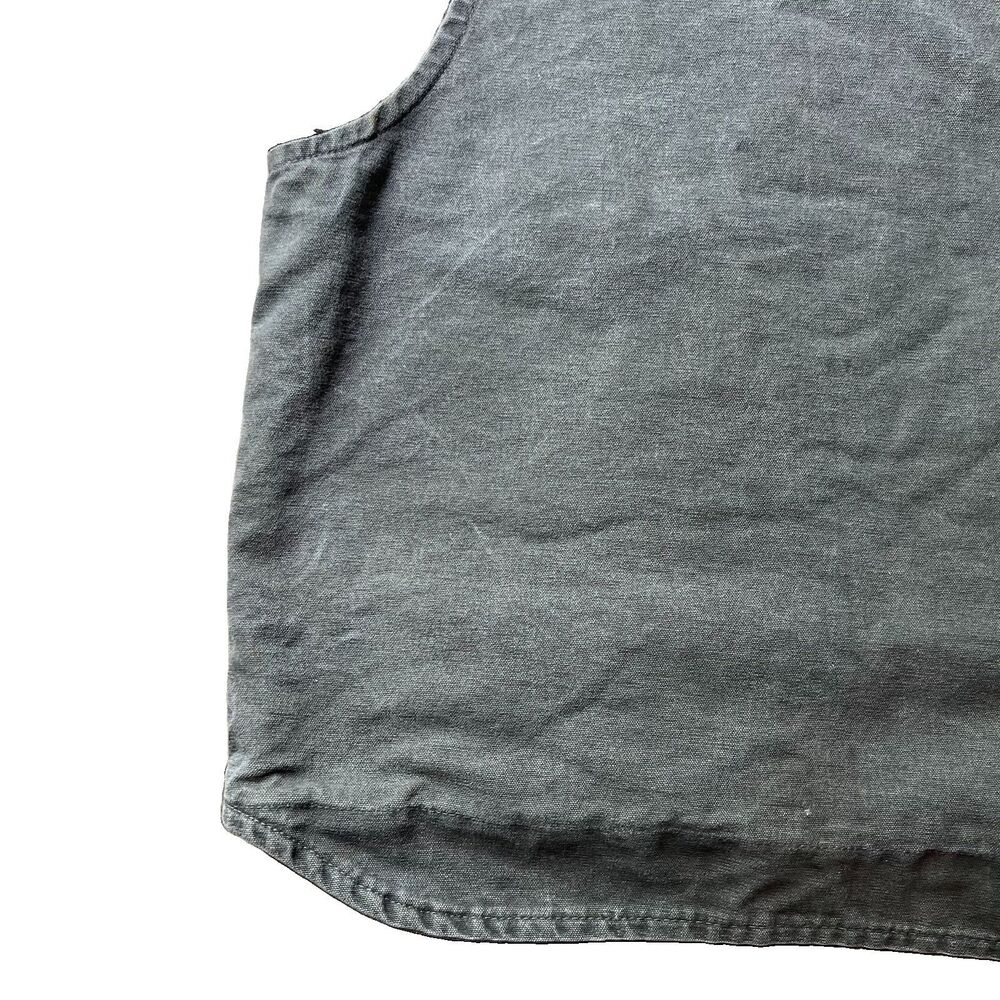 Carhartt V26 GVL Sandstone Duck Sherpa Lined Work Vest Men's XL Regular - Picture 9 of 13